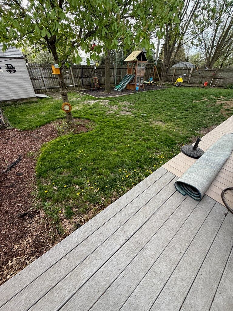 Project Backyard Transformation with Lush Green Sod image