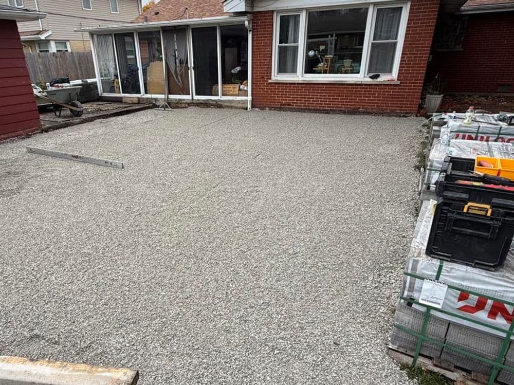 Gallery photos for Backyard Patio Installation in Oak Lawn: Image #3